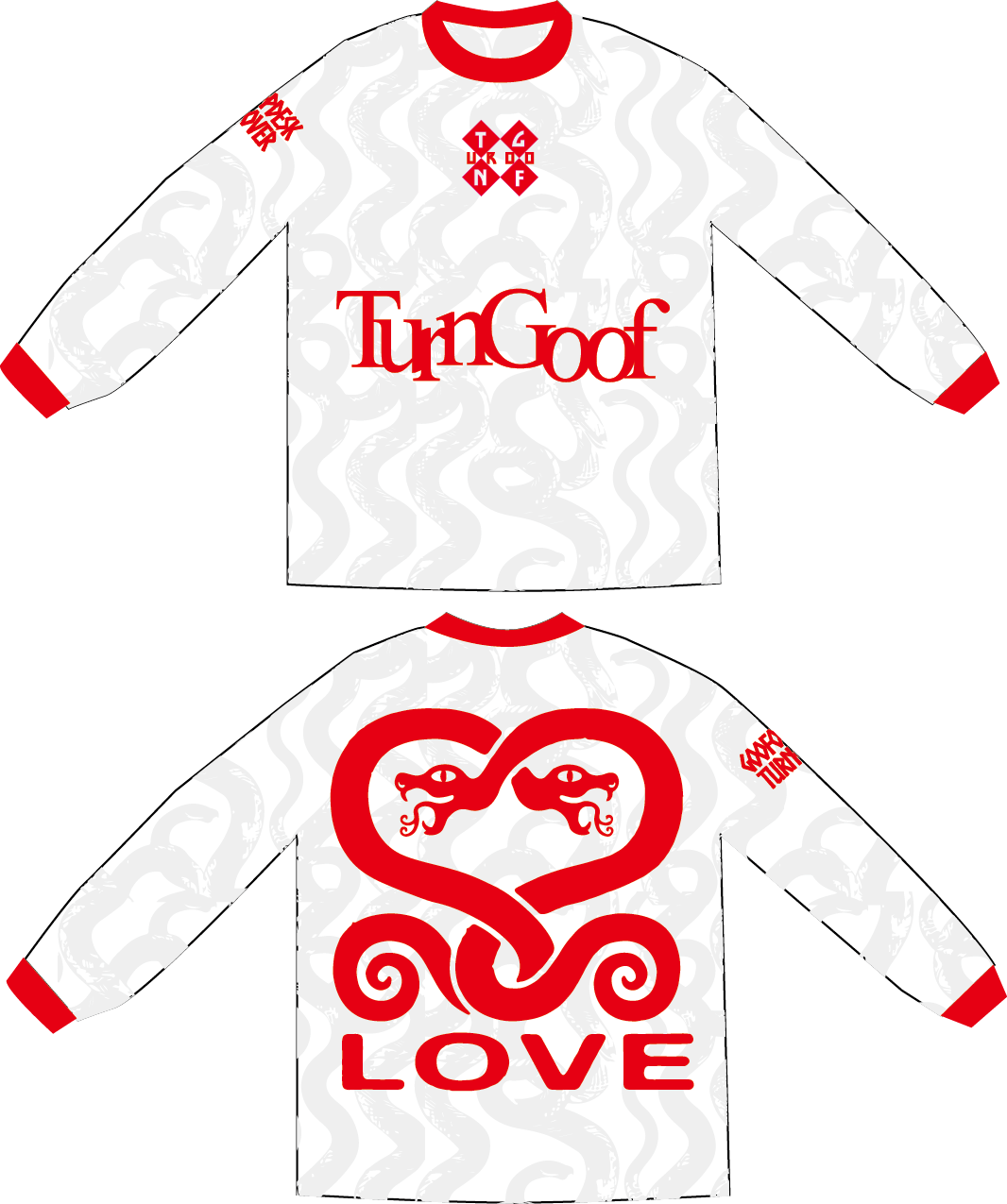 TURNGOOF “S LOVE” FOOTBALL SHIRT